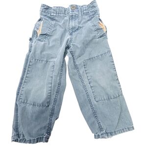 Kids Green Cargo Pants Baby Gap 3T Y2K